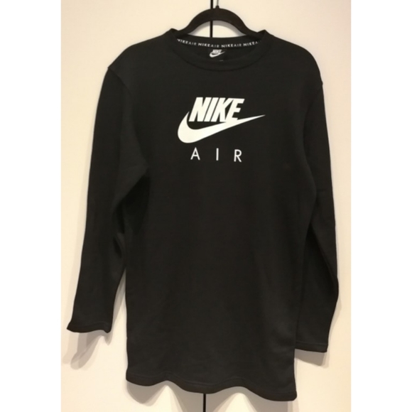 NIKE Air Women's Dress Fleece Black White Athleisure XS NWT - Picture 2 of 9